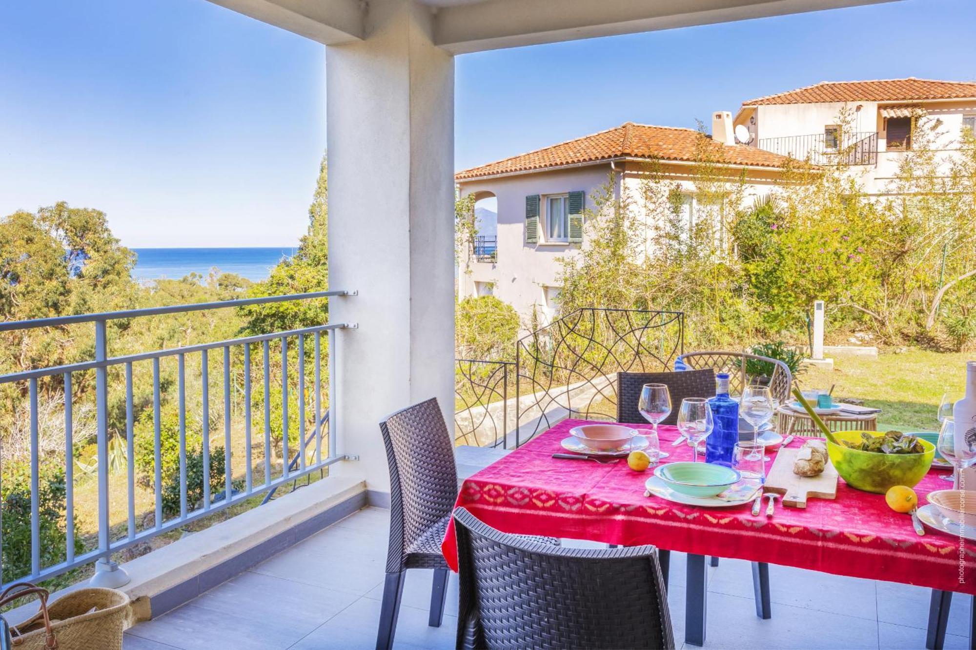 Appartement Vue Mer Fromontica 생플로랑 외부 사진